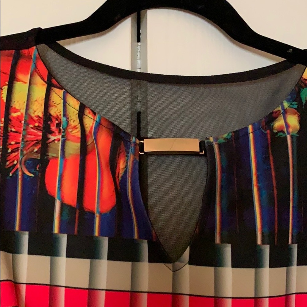 🎄Beautiful Multi Color Joseph Rikkoff Dress👗 - Picture 3 of 4